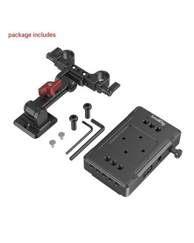SmallRig V Mount Battery Adapter Plate (Basic Version) with Extension Arm