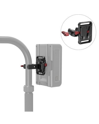 SmallRig Mini V Mount Battery Plate with Crab-Shaped Clamp