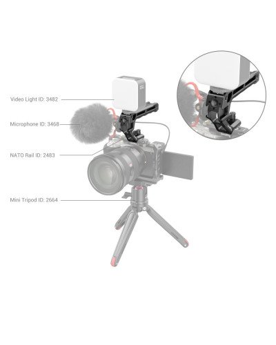 SmallRig NATO Top Handle(Lite) 3766