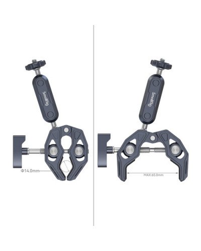 SmallRig Crab-Shaped Super Clamp Kit with Ball Head Magic Arm