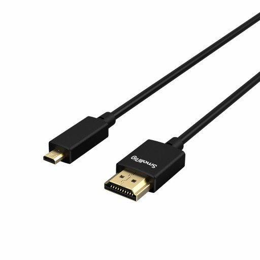 SmallRig Ultra-Slim 4K HDMI Data Cable (D to A) (35cm)