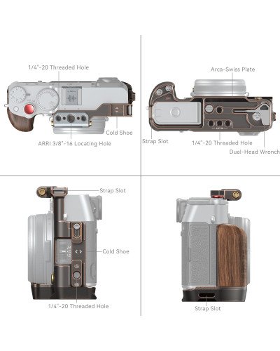 SmallRig Retro Camera Cage for FUJIFILM X100VI