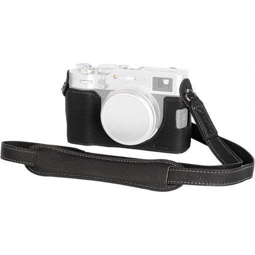 SmallRig Leather Half Case Kit for FUJIFILM X100VI (Black)