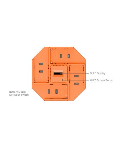 SmallRig NP-F550 F570 F750 F970 4-Channel Camera Battery Charger 