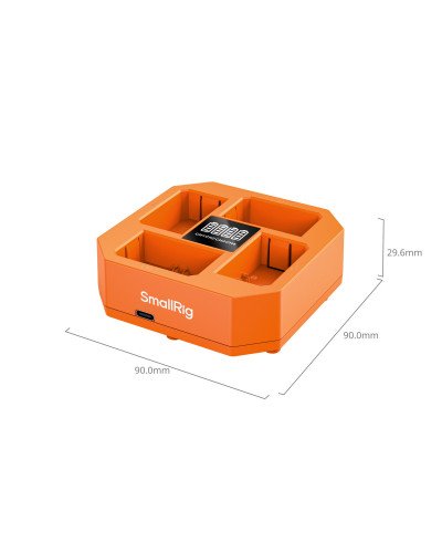 SmallRig 4-Channel Camera Battery Charger for Sony NP-FZ100