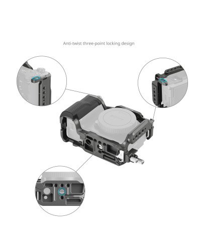 SmallRig HawkLock Quick Release Cage Kit for Sony ZV-E10 II