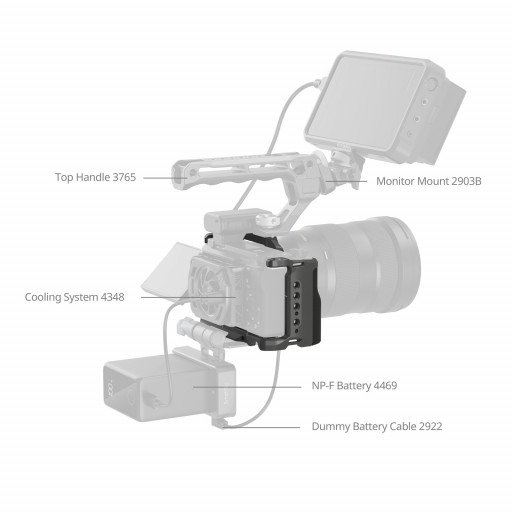 SmallRig HawkLock Quick Release Cage Kit for Sony ZV-E10 II SmallRig HawkLock Quick Release Cage Kit for Sony ZV-E10 II