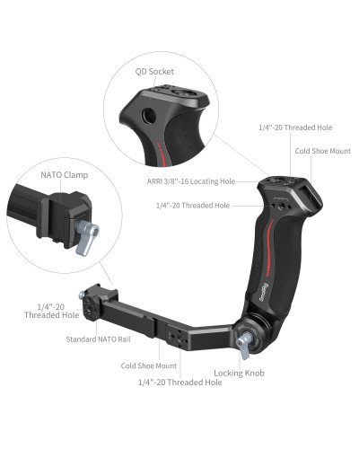SmallRig Sling Handle for DJI RS 2/RSC 2/RS 3/RS 3 Pro/RS 3 Mini/RS 4/RS 4 Pro/RS 4 Mini