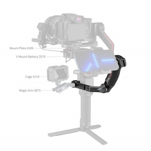 SmallRig Sling Handle for DJI RS 2/RSC 2/RS 3/RS 3 Pro/RS 3 Mini/RS 4/RS 4 Pro/RS 4 Mini