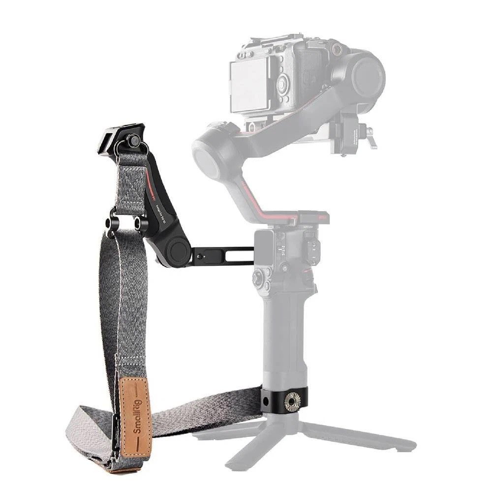 SmallRig Sling Handle with Weight-Reducing Shoulder Strap Kit for DJI RS 2 / RS 3 / RS 3 Pro / RS 4 / RS 4 Pro