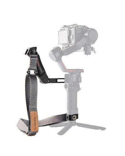 SmallRig Sling Handle with Weight-Reducing Shoulder Strap Kit for DJI RS 2 / RS 3 / RS 3 Pro / RS 4 / RS 4 Pro