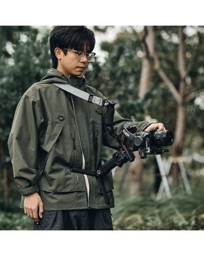SmallRig Sling Handle with Weight-Reducing Shoulder Strap Kit for DJI RS 2 / RS 3 / RS 3 Pro / RS 4 / RS 4 Pro