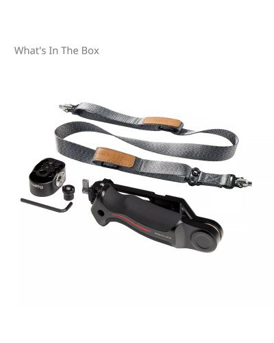SmallRig Sling Handle with Weight-Reducing Shoulder Strap Kit for DJI RS 2 / RS 3 / RS 3 Pro / RS 4 / RS 4 Pro