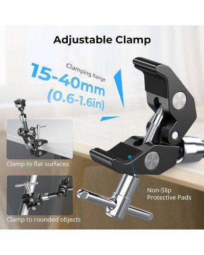 SmallRig Magic Arm with Crab-Style Clamp (7") SmallRig Magic Arm with Crab-Style Clamp (7")