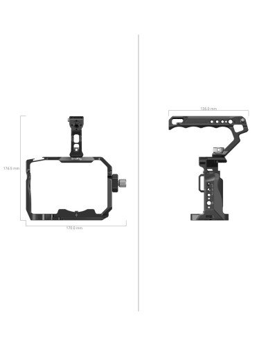 SmallRig Basic Cage Kit for Sony Alpha 7R V / Alpha 7 IV / Alpha 7S III