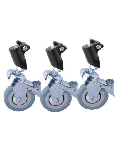 NiceFoto LS-280AT II Aluminium Air Cushion Light Stand With B-22 Wheels Kit