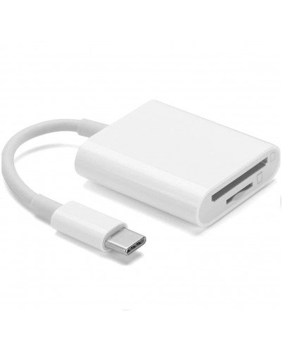 USB 3.1 Type C To TF/SD Card Micro Camera Reader OTG Adapter Cable