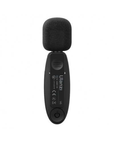 Ulanzi V6 3-in-1 Plug-Play Wireless Lavalier Microphone for iPhone/Android/Tablet/Camera Ulanzi V6 3-in-1 Plug-Play Wireless Lavalier Microphone for iPhone/Android/Tablet/Camera