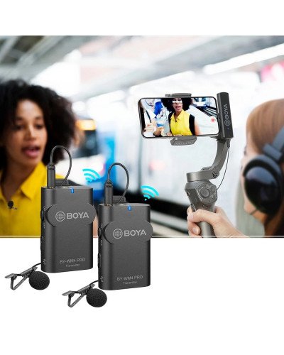BOYA BY-WM4 PRO-K4 2.4G Wireless Microphone System