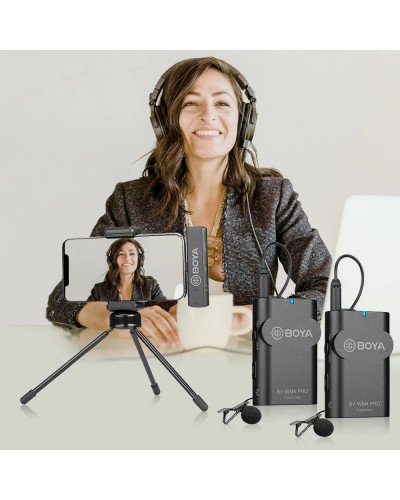 BOYA BY-WM4 PRO-K4 2.4G Wireless Microphone System