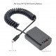 USB-C to Sony NP-FZ100 Regulated Dummy Battery Cable USB-C to Sony NP-FZ100 Regulated Dummy Battery Cable