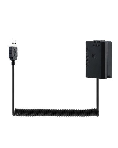 USB Cable To NP-FW50 Regulated Dummy Battery Cable USB Cable To NP-FW50 Regulated Dummy Battery Cable