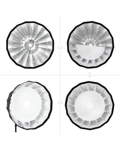 Godox 120cm / 47.2" Parabolic Round Softbox Light P120H