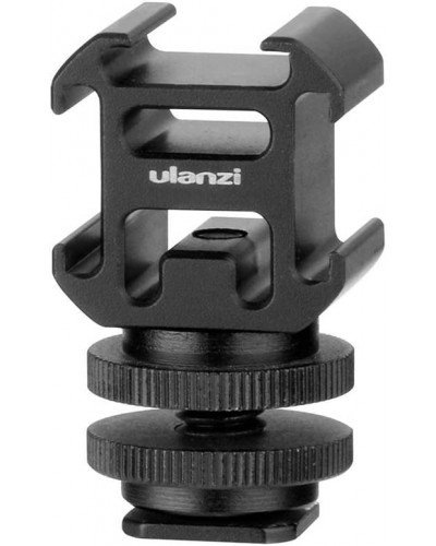 Ulanzi 3 Cold Shoe On-Camera Mount Adapter 