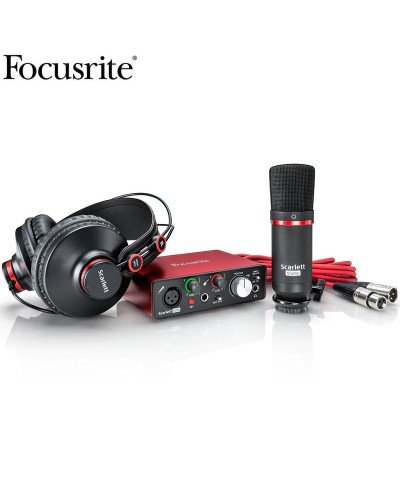 Focusrite Scarlett Solo Studio Pack - Interface - Headphones - Mic