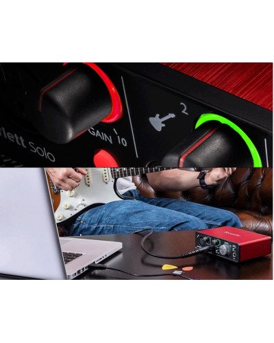 Focusrite Scarlett Solo Studio Pack - Interface - Headphones - Mic