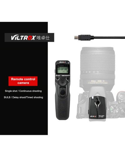 Viltrox JY710 Camera Wireless Timer Remote Shutter Release Control Cable
