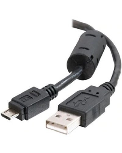 2M Micro USB Charging Cable Black