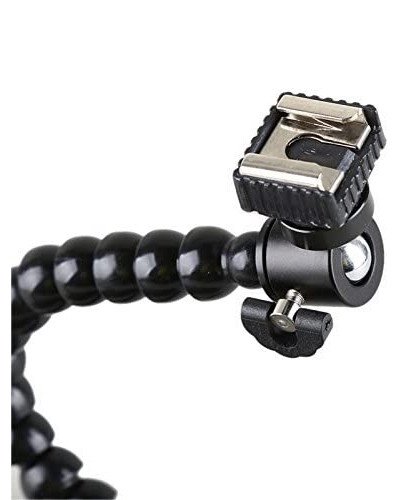 Flexible Magic Arm Camera Flash Bracket Mounting with Standard Hot-shoe
