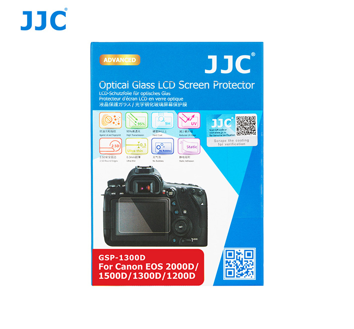 JJC Ultra-thin LCD Screen Protector for Canon EOS 2000D/1500D/1300D/1200D