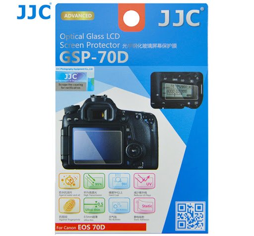 JJC LCD Screen Protector for CANON EOS 90D/70D/80D