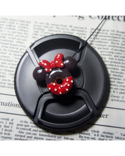  3D Cartoon Minnie Lens Cap holder
