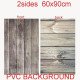 60X90cm 2sides 24color PVC Photography Backdrops