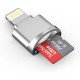 TF Card Reader OTG Adapter MicroSD Alloy Card Reader For iPhone