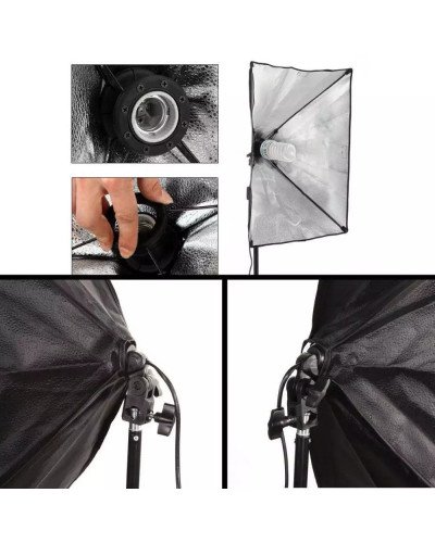 Photo Studio 60x60 Softbox Lighting Kit