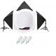 Photography Kit - 80x80cms Soft Box Tent 60x60cms Soft Lights (150W)