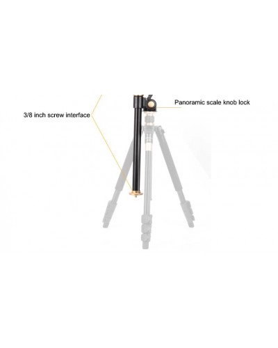 Cadiso QZSD Horizontal Bar Camera Mount Tripod Boom Rotatable