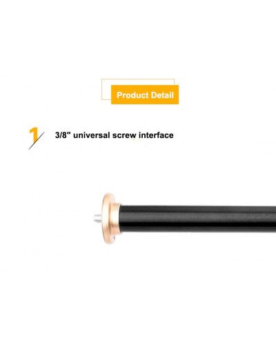 Cadiso QZSD Horizontal Bar Camera Mount Tripod Boom Rotatable