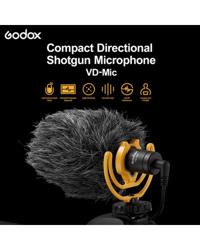 Godox VD-Mic Compact Directional Shotgun Microphone