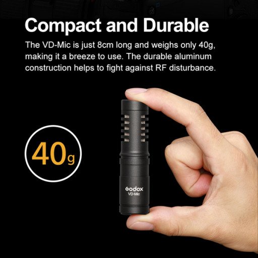 Godox VD-Mic Compact Directional Shotgun Microphone