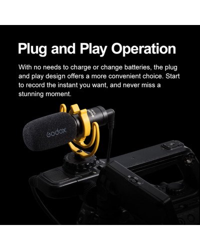 Godox VD-Mic Compact Directional Shotgun Microphone