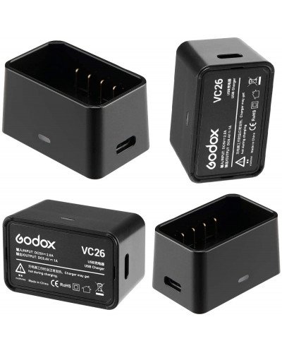 Godox VC26 USB Charger for V1 Battery