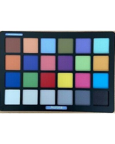 Aurora 24 Color Checker White Balance Card Aurora 24 Color Checker White Balance Card