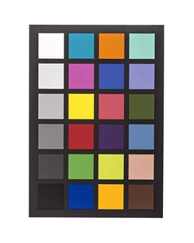 Aurora 24 Color Checker White Balance Card Aurora 24 Color Checker White Balance Card