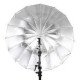 Selens 65" 165cm Parabolic Deep Reflective Umbrella Silver Color 