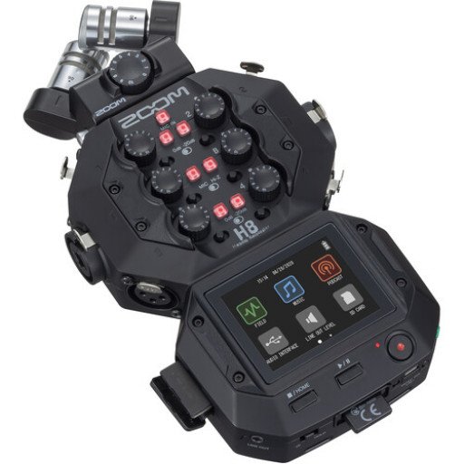 Zoom H8 8-Input / 12-Track Portable Handy Recorder